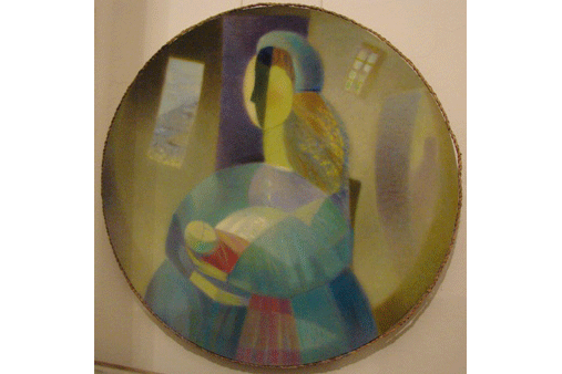 Девочка с куклой. 2010 Холст, масло