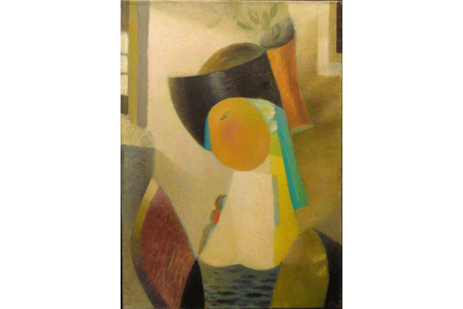 Портрет. 1992 Холст, масло 69 х 50