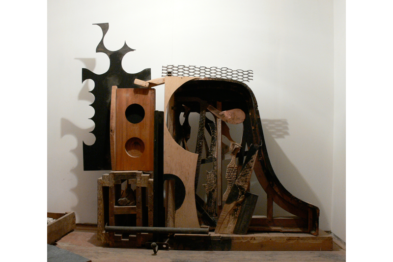 Плот Медузы. 2007 Дерево 210х280х45