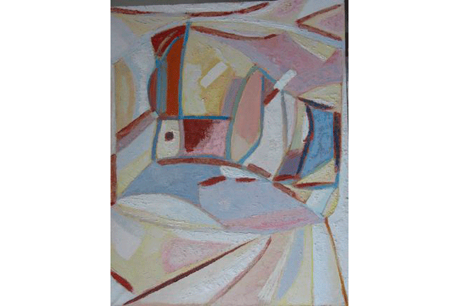 Композиция. 2007 Холст, масло 95 x 75