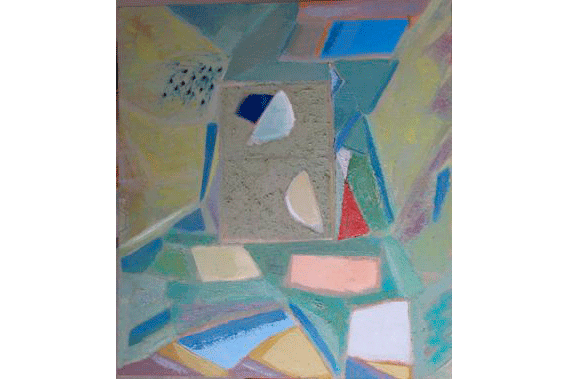Композиция. 2007 Холст, масло 100 x 89,5