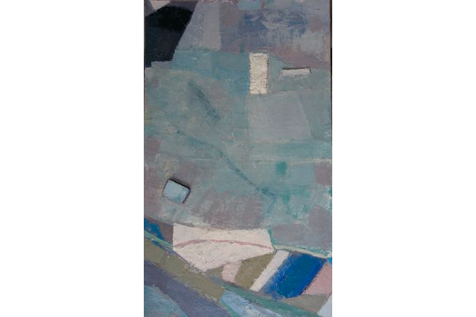 Композиция. 2007 Холст, масло 100 x 89,5
