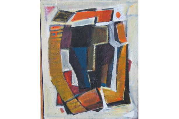 Голова. 2004 Холст, масло 50 х 39,5