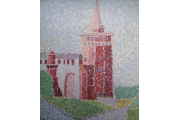 Коломна. Маринкина башня. 1998 Холст, масло 60 х 50