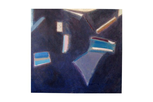Полёт на воздушном шаре. 2007 Холст, масло, дерево 114,5 x 124