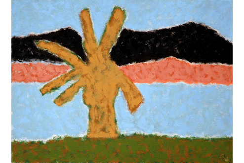 Пальмы. 1998 Холст, масло 30 х 40