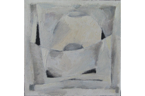 Чаша. 2002 Оргалит, масло 61,4 х 60,8