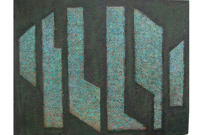 Рыба. 2012 холст, акрил. 35 х 45